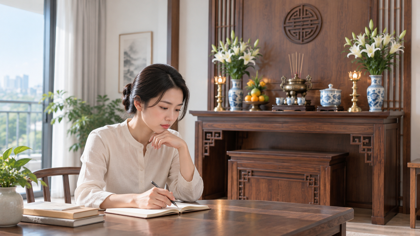Quiet Reflection at the Writing Table.png
